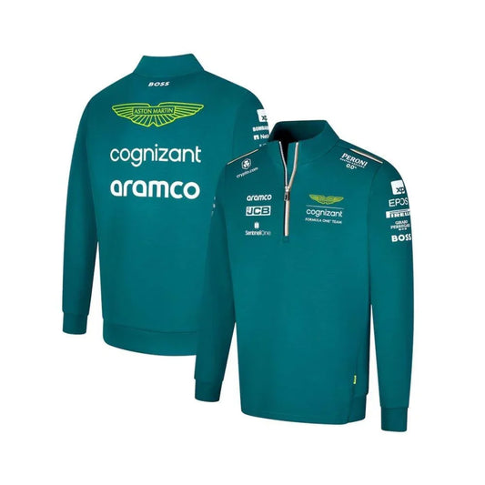 Aston Martin Aramco Cognizant F1 2023 Official Team Mid Layer - F1 Vintage Racewear