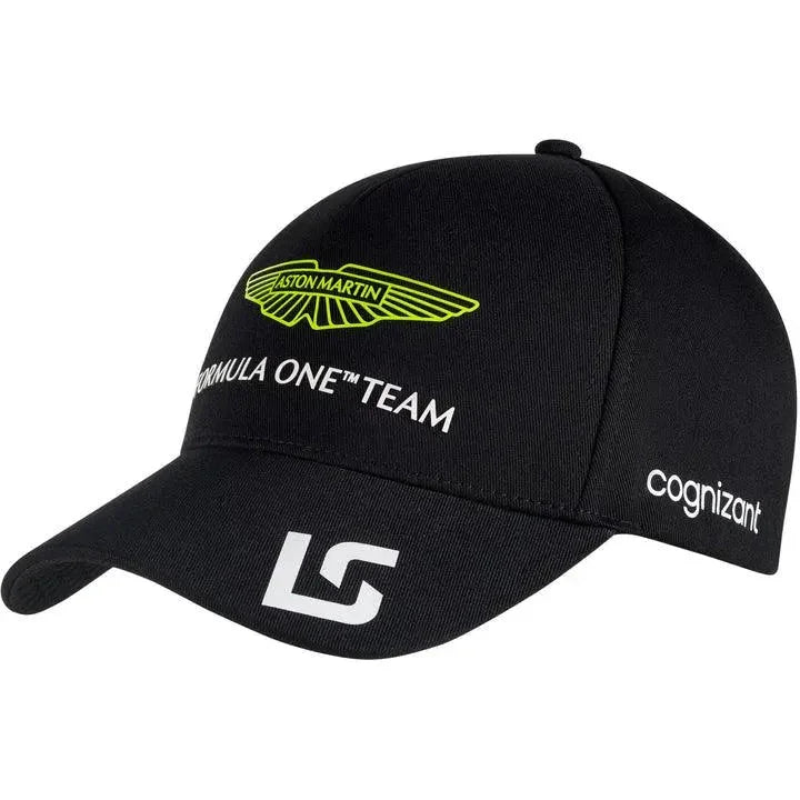 Aston Martin Cognizant F1 2023 Lance Stroll Team Hat- Green/Black - F1 Vintage Racewear