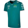 Aston Martin Cognizant F1 2023 Men's Fernando Alonso Team T-Shirt- Green - Vintage F1 Racewear