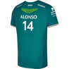Aston Martin Cognizant F1 2023 Men's Fernando Alonso Team T-Shirt- Green - Vintage F1 Racewear