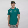 Aston Martin Cognizant F1 2023 Men's Lance Stroll Team T-Shirt- Green - Vintage F1 Racewear