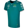 Aston Martin Cognizant F1 2023 Men's Lance Stroll Team T-Shirt- Green - Vintage F1 Racewear
