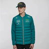 Aston Martin Cognizant F1 2023 Men's Team Hybrid Jacket- Green - Vintage F1 Racewear