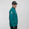 Aston Martin Cognizant F1 2023 Men's Team Hybrid Jacket- Green - Vintage F1 Racewear
