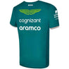 Aston Martin Cognizant F1 2023 Men's Team T-Shirt- Green - Vintage F1 Racewear