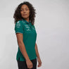 Aston Martin Cognizant F1 2023 Women's Team Polo Shirt- Green - Vintage F1 Racewear