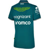 Aston Martin Cognizant F1 2023 Women's Team Polo Shirt- Green - Vintage F1 Racewear