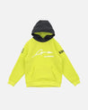 Aston Martin Cognizant F1 Kimoa Fernando Alonso Kids Lifestyle Hoodie- Youth Lime - Vintage F1 Racewear