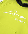 Aston Martin Cognizant F1 Kimoa Fernando Alonso Kids Lifestyle Hoodie- Youth Lime - Vintage F1 Racewear