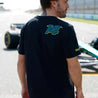 Aston Martin Cognizant F1 Kimoa Fernando Alonso Men's Lifestyle T-Shirt - Black - Vintage F1 Racewear