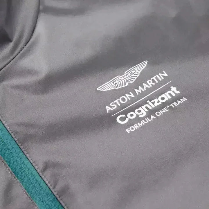 Aston Martin Cognizant F1 Lifestyle Technical Jacket - F1 Vintage Racewear