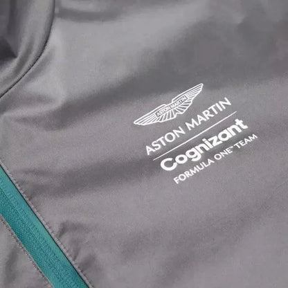 Aston Martin Cognizant F1 Lifestyle Technical Jacket - F1 Vintage Racewear