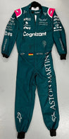 Aston Martin Sebastian Vettel F1 Replica Race Suit 2021 - Vintage F1 Racewear