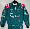 Aston Martin Sebastian Vettel F1 Replica Race Suit 2021 - Vintage F1 Racewear