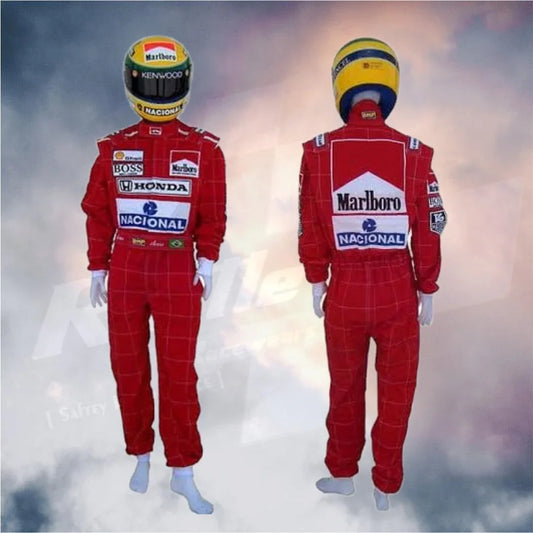 Ayrton Senna 1991 Race Suit Replica / Team McLaren F1 - F1 Vintage Racewear