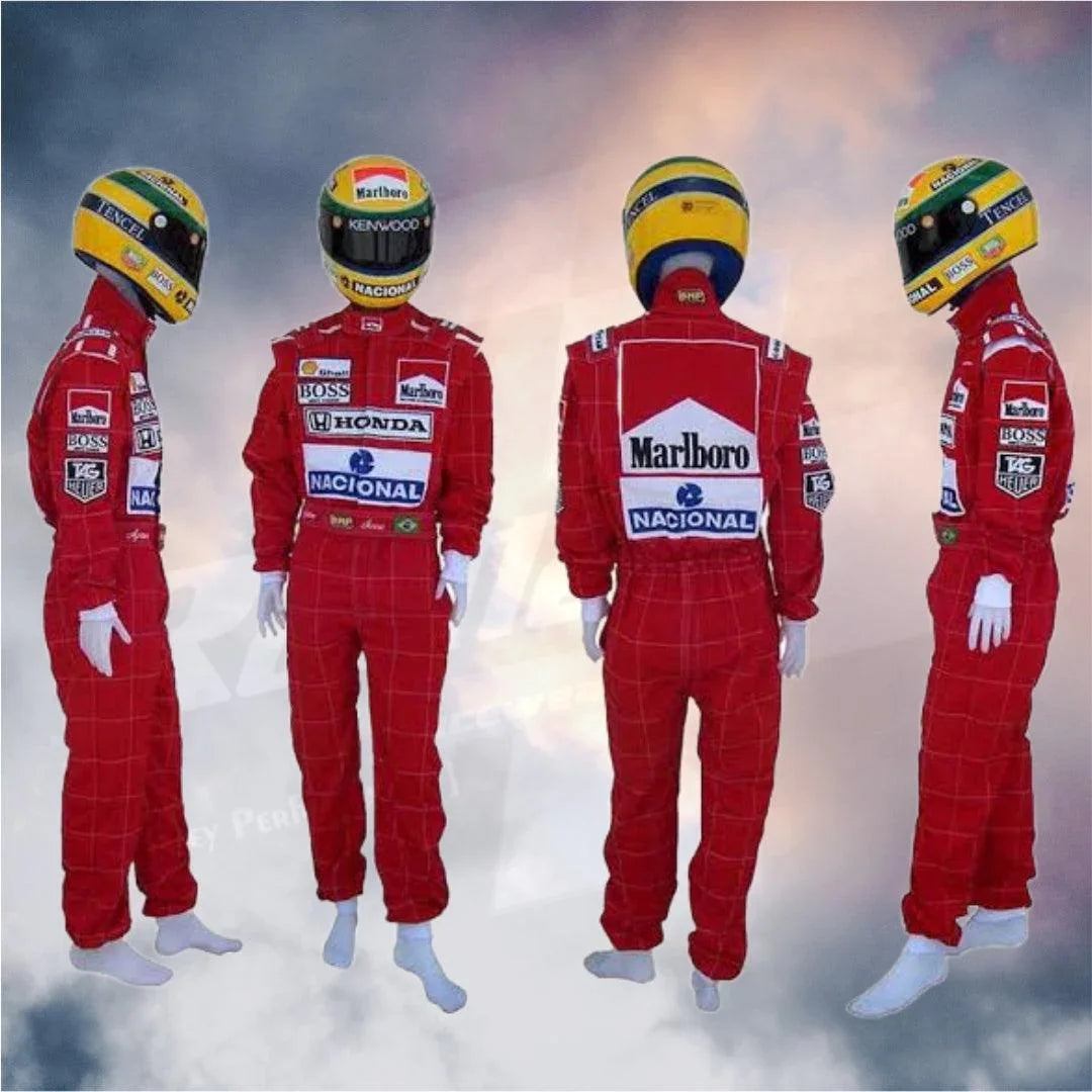 Ayrton Senna 1991 Race Suit Replica / Team McLaren F1 - F1 Vintage Racewear