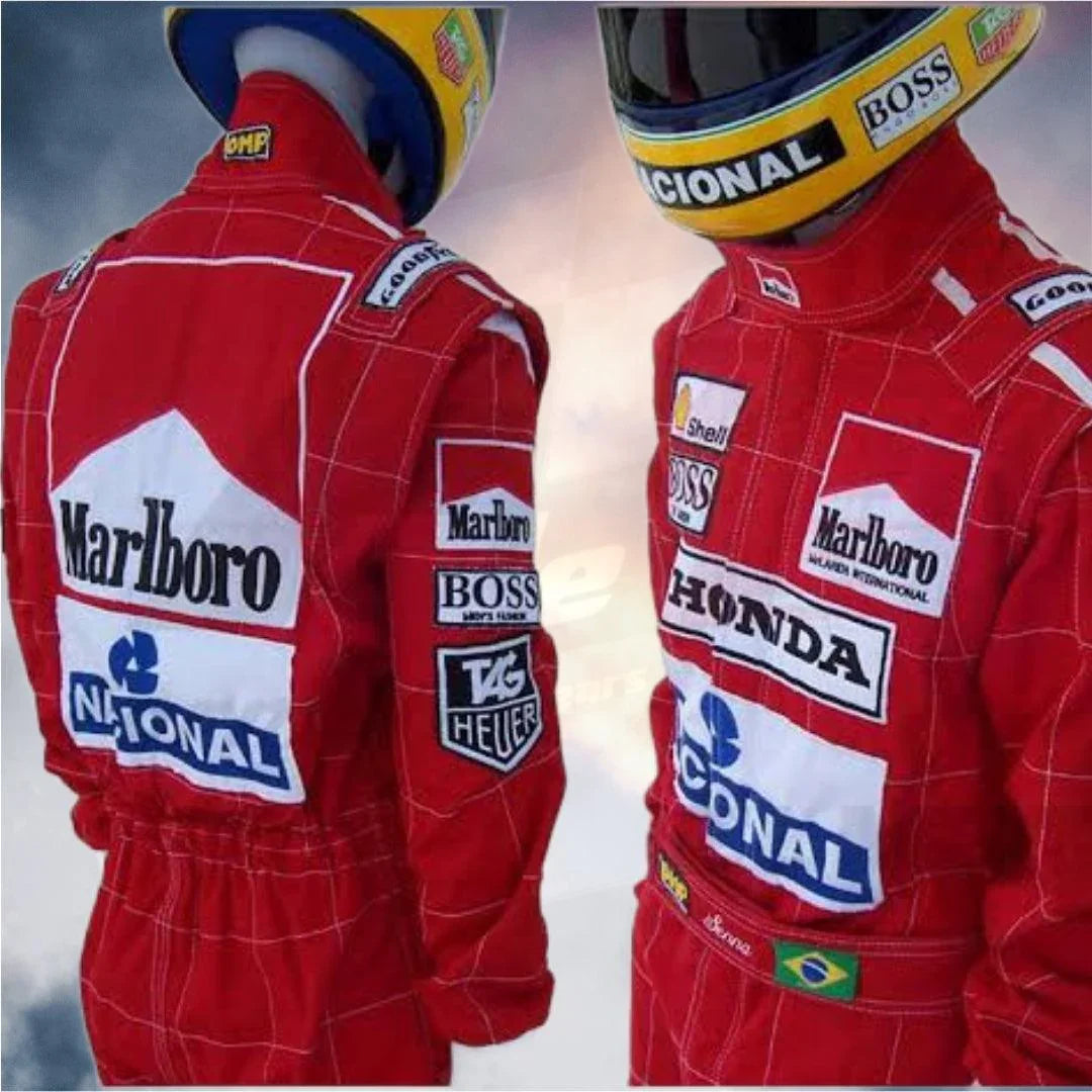 Ayrton Senna 1991 Race Suit Replica / Team McLaren F1 - F1 Vintage Racewear