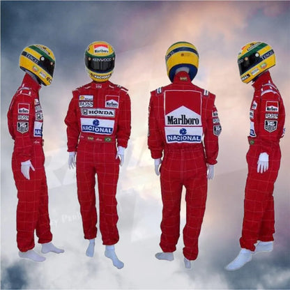 Ayrton Senna 1991 Race Suit Replica / Team McLaren F1 - F1 Vintage Racewear