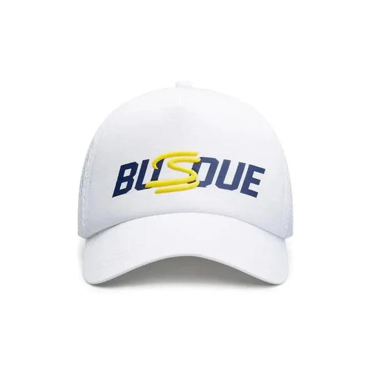 Ayrton Senna "Busque" Hat - White - F1 Vintage Racewear