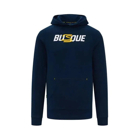 Ayrton Senna "Busque" Hoodie - Blue - F1 Vintage Racewear