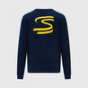 Ayrton Senna Crew Sweater - Blue - Vintage F1 Racewear