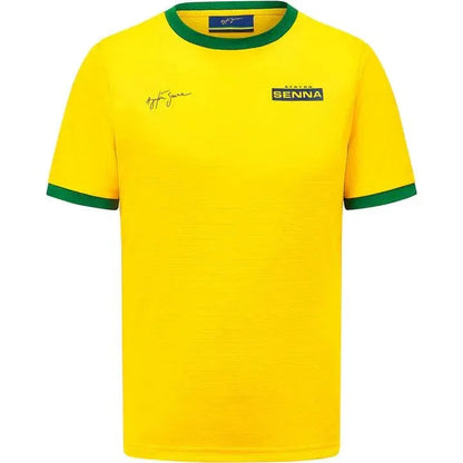 Ayrton Senna Fanwear Sports T-Shirt - F1 Vintage Racewear