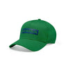 Ayrton Senna Logo Baseball Hat - Navy/Green - Vintage F1 Racewear
