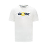 Ayrton Senna Men's "Busque" T-Shirt - Navy/White - Vintage F1 Racewear