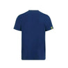 Ayrton Senna Men's Fanwear Flag T-Shirt - Navy - Vintage F1 Racewear