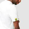 Ayrton Senna Men's Fanwear Graphic T-Shirt- White - Vintage F1 Racewear