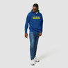 Ayrton Senna Men's Fanwear Logo Hoody- Navy - Vintage F1 Racewear