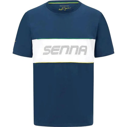 Ayrton Senna Race T-Shirt - F1 Vintage Racewear