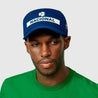 Ayrton Senna Replica Nacional Hat- Blue - Vintage F1 Racewear