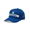Ayrton Senna Replica Nacional Hat- Blue - Vintage F1 Racewear