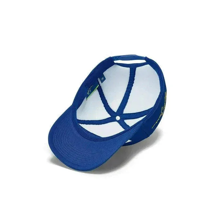 Ayrton Senna Replica Nacional Hat- Blue - F1 Vintage Racewear