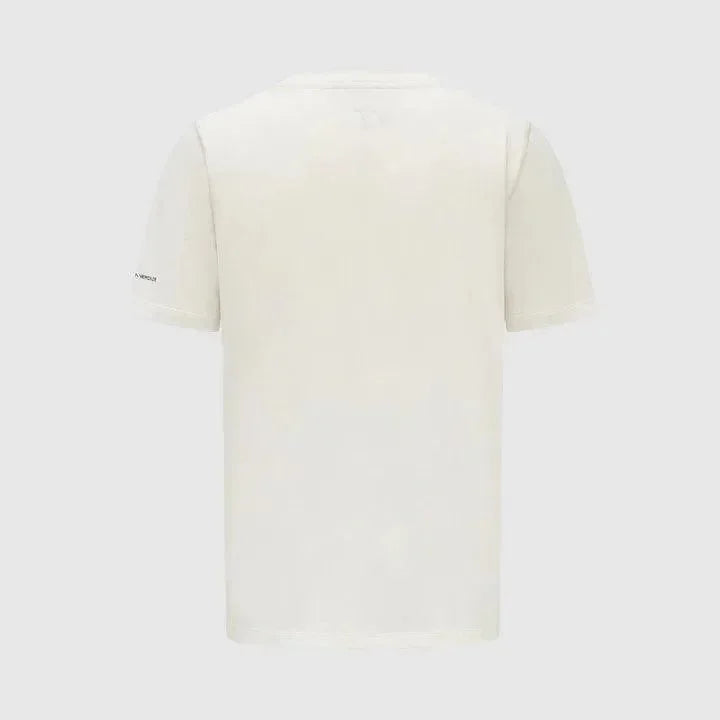 Ayrton Senna Seasonal T-Shirt - White/Blue - F1 Vintage Racewear