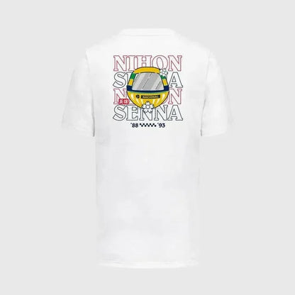 Ayrton Senna Special Edition Japan Graphic T-Shirt - F1 Vintage Racewear