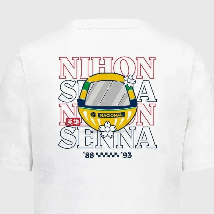 Ayrton Senna Special Edition Japan Graphic T-Shirt - F1 Vintage Racewear