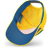 Ayrton Senna Stripe Baseball Hat - Yellow - Vintage F1 Racewear