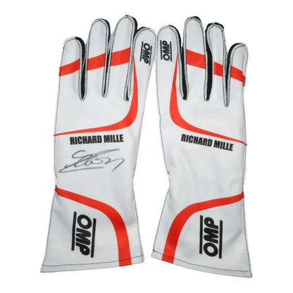 2018 Charles Leclerc Ferrari F1 Race Gloves - F1 Vintage Racewear