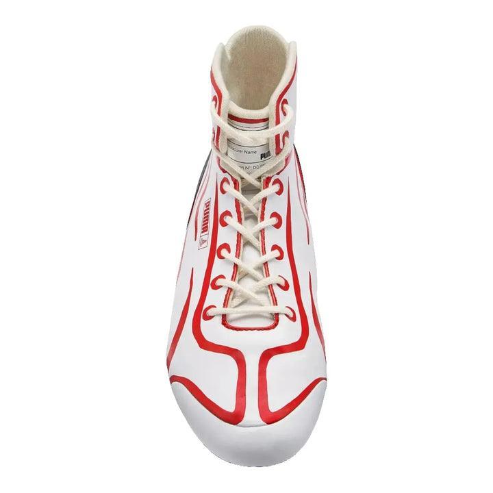 Scuderia Ferrari Speedcat Pro F1 Race Boots-Joshua Vibes - F1 Vintage Racewear