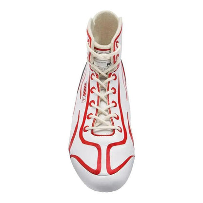 Scuderia Ferrari Speedcat Pro F1 Race Boots-Joshua Vibes - F1 Vintage Racewear
