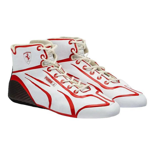 Scuderia Ferrari Speedcat Pro F1 Race Boots-Joshua Vibes - F1 Vintage Racewear