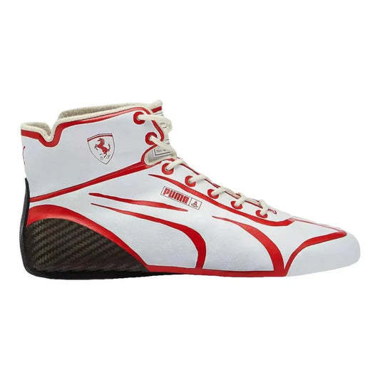 Scuderia Ferarri Speedcat Pro F1 Race Boots - Joshua Vibes - F1 Vintage Racewear
