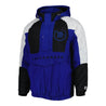 Men's TRACKHOUSE RACING Starter Blue/Black The Body Check Half-Snap Pullover Jacket - Vintage F1 Racewear