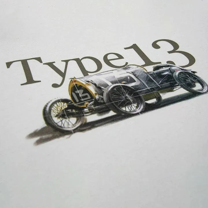 Bugatti Heritage Type 13 T-Shirt - Vintage F1 Racewear