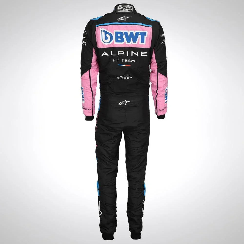 BWT Alpine F1 Team Esteban Ocon 2023 Race Suit - F1 Vintage Racewear