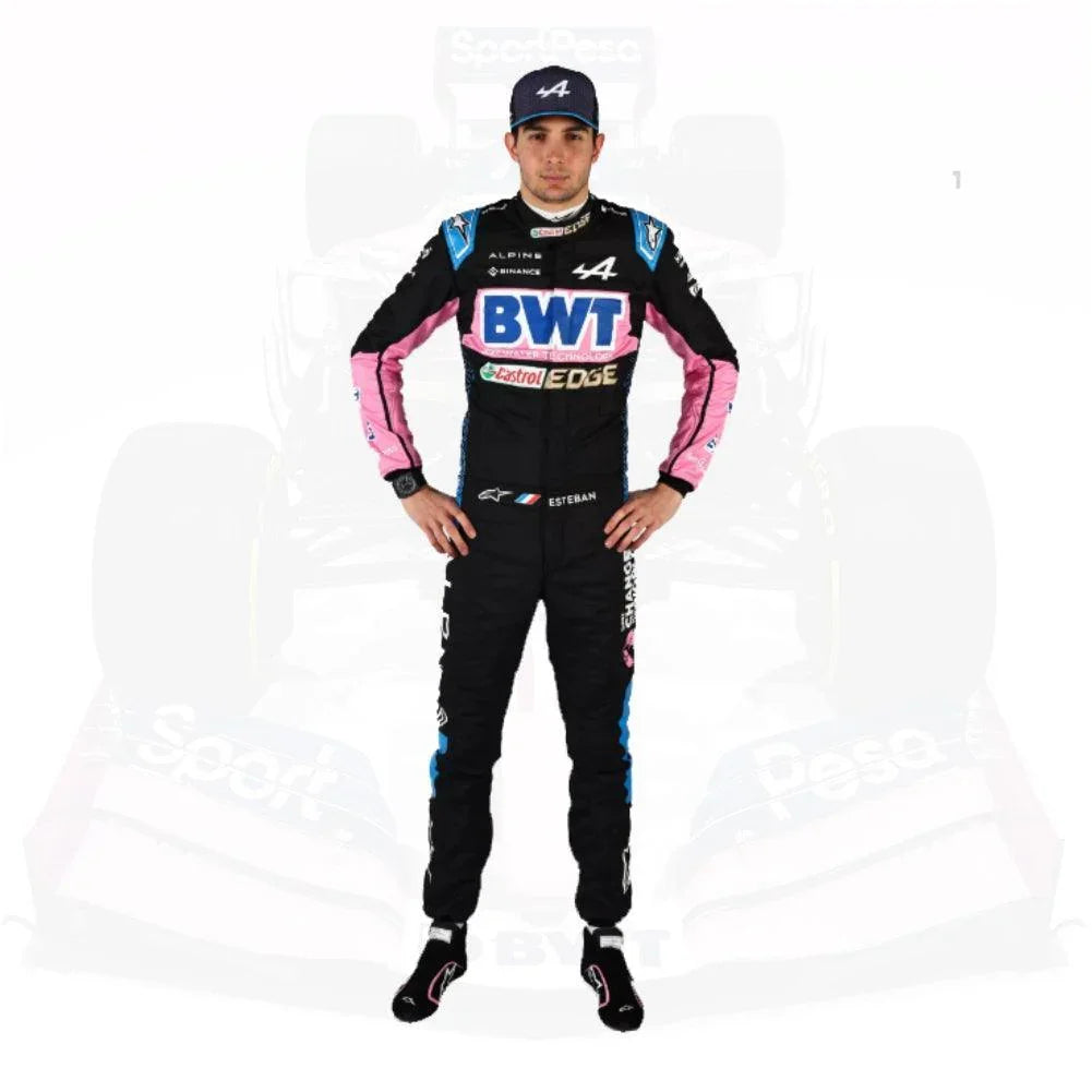 BWT Alpine F1 Team Esteban Ocon 2023 Race Suit - F1 Vintage Racewear