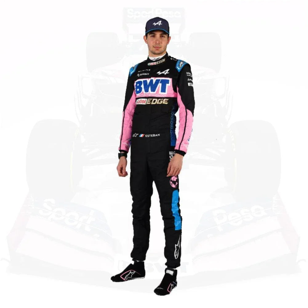 BWT Alpine F1 Team Esteban Ocon 2023 Race Suit - F1 Vintage Racewear
