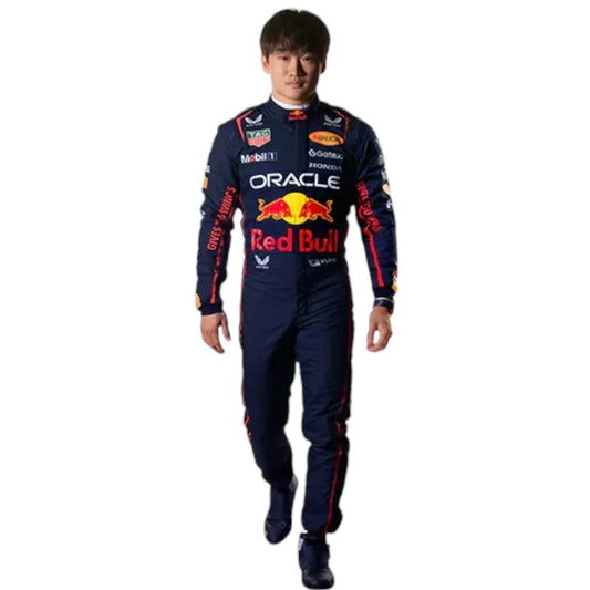 Yuki Tsunoda 2025 Red Bull F1 Team Race Suit - F1 Vintage Racewear